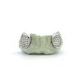 2-Piece + Back Bar With Princess Cut Diamonds Invisible Set