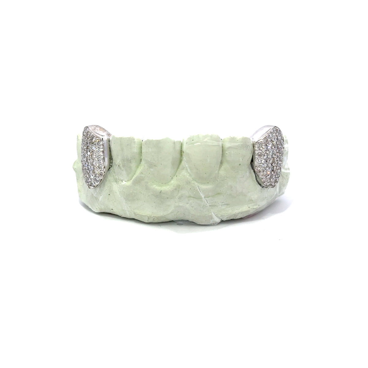 2-Piece + Back Bar With Diamonds Top or Bottom