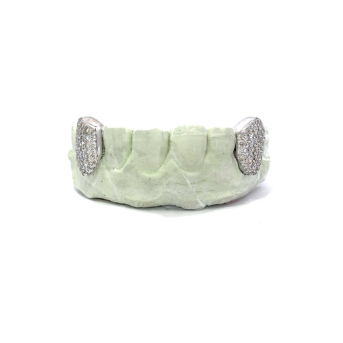 2-Piece + Back Bar With Diamonds Top or Bottom