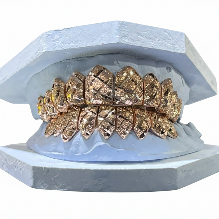Customize Your Diamond Dust Diamond Cut Grill