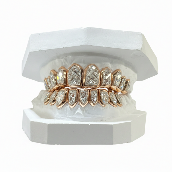 Customize Your Two-Tone Box Diamond Dust Diamond Cut Grill