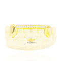 Natural Diamond Bar Grillz (One Row)